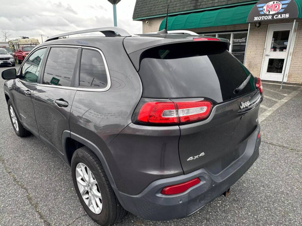 2016 Jeep Cherokee for sale at MD MOTORCARS in Aberdeen, MD