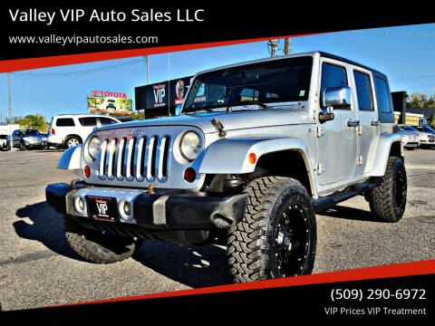 2009 Jeep Wrangler Unlimited for sale at Valley VIP Auto Sales LLC in Spokane Valley WA