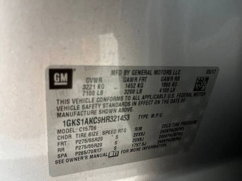 2017 GMC Yukon SLE