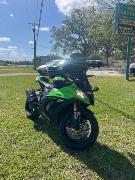 2014 Kawasaki Zx-10R for sale at IMAGINE CARS and MOTORCYCLES in Orlando FL