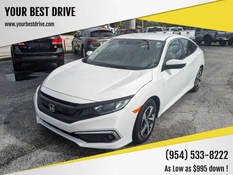 2020 Honda Civic for sale at YOUR BEST DRIVE in Oakland Park FL