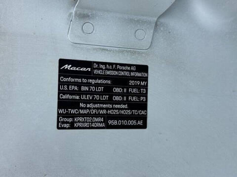 2019 Porsche Macan