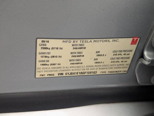 2016 Tesla Model S 75