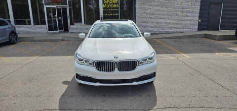 2016 BMW 7 Series for sale at Eurosport Motors in Evansdale IA