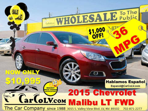 2015 Chevrolet Malibu for sale at The Car Company in Las Vegas NV