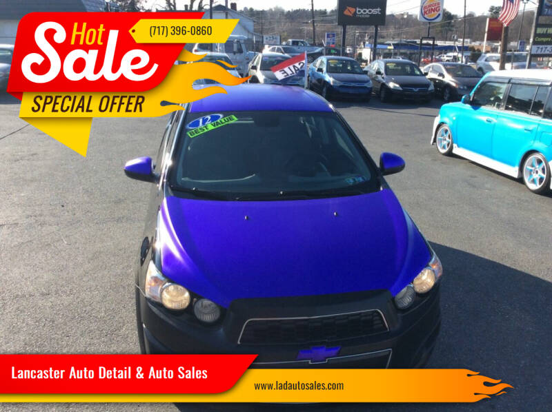 2012 Chevrolet Sonic for sale at Lancaster Auto Detail & Auto Sales in Lancaster PA