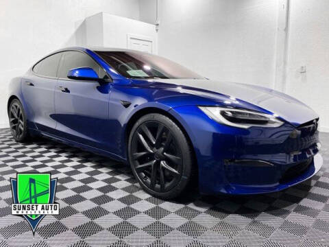 2022 Tesla Model S for sale at Sunset Auto Wholesale in Tacoma WA