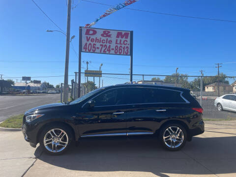 2014 Infiniti QX60 for sale at D & M Vehicle LLC in Oklahoma City OK