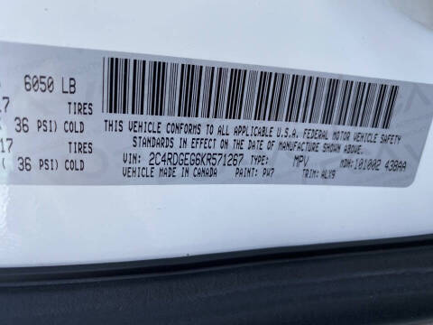 2019 Dodge Grand Caravan GT