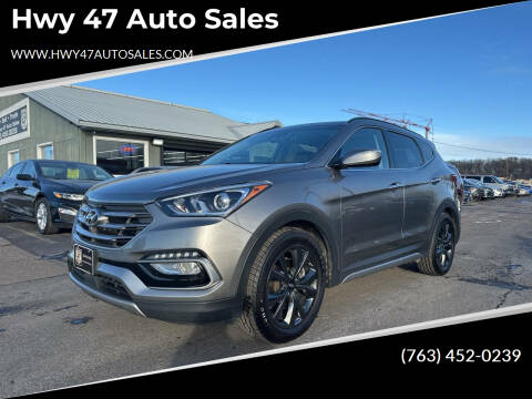 2017 Hyundai Santa Fe Sport for sale at Hwy 47 Auto Sales in Saint Francis MN