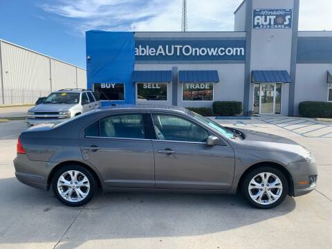 2012 Ford Fusion for sale at Affordable Autos in Houma LA