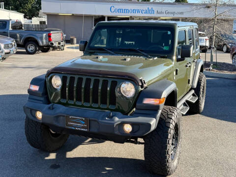 2021 Jeep Wrangler Unlimited for sale at Commonwealth Auto Group in Virginia Beach VA