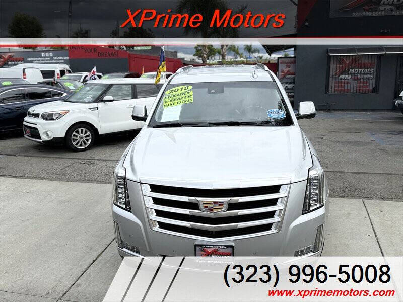 2018 Cadillac Escalade Luxury