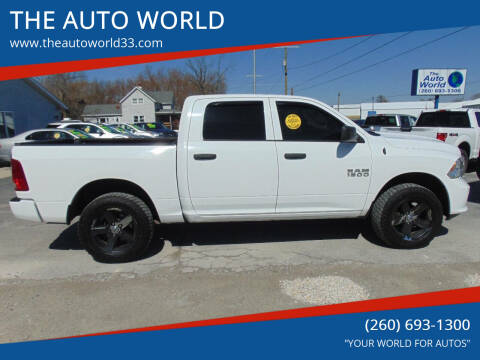 2016 RAM 1500 for sale at THE AUTO WORLD in Churubusco IN