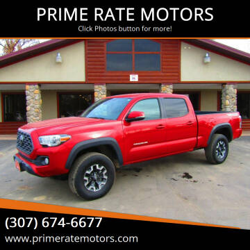 2022 Toyota Tacoma for sale at PRIME RATE MOTORS in Sheridan WY