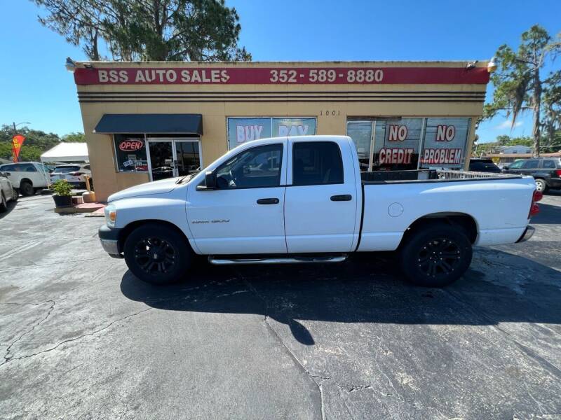 2007 Dodge Ram Pickup 1500 for sale at BSS AUTO SALES INC in Eustis FL