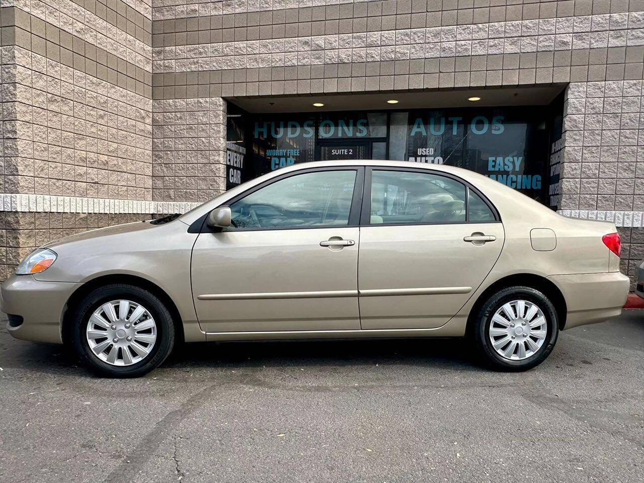 2007 Toyota Corolla for sale at HUDSONS AUTOS in Gilbert, AZ