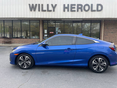 2018 Honda Civic for sale at Willy Herold Automotive in Columbus GA