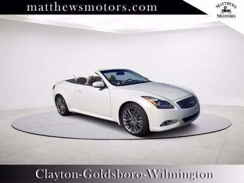 2013 Infiniti G37 Convertible for sale at Auto Finance of Raleigh in Raleigh NC