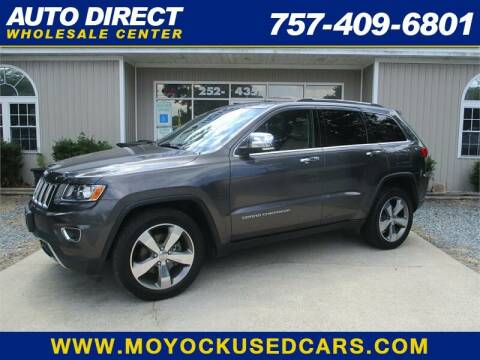 2015 Jeep Grand Cherokee for sale at Auto Direct Wholesale Center in Moyock NC