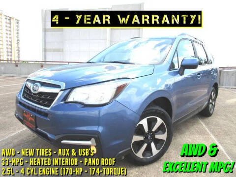 2018 Subaru Forester 2.5i Premium