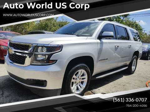 2015 Chevrolet Suburban for sale at Auto World US Corp in Plantation FL