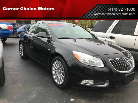 2011 Buick Regal for sale at Corner Choice Motors in West Allis WI