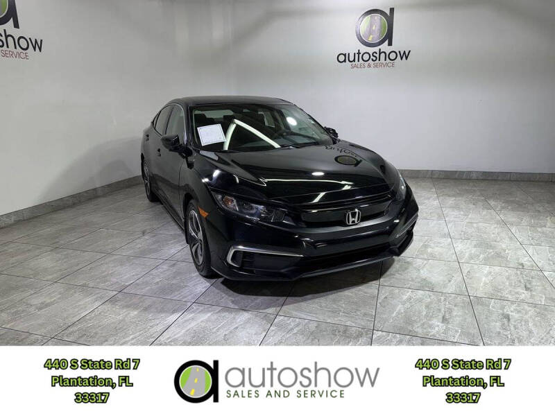 2019 Honda Civic for sale at AUTOSHOW SALES & SERVICE in Plantation FL