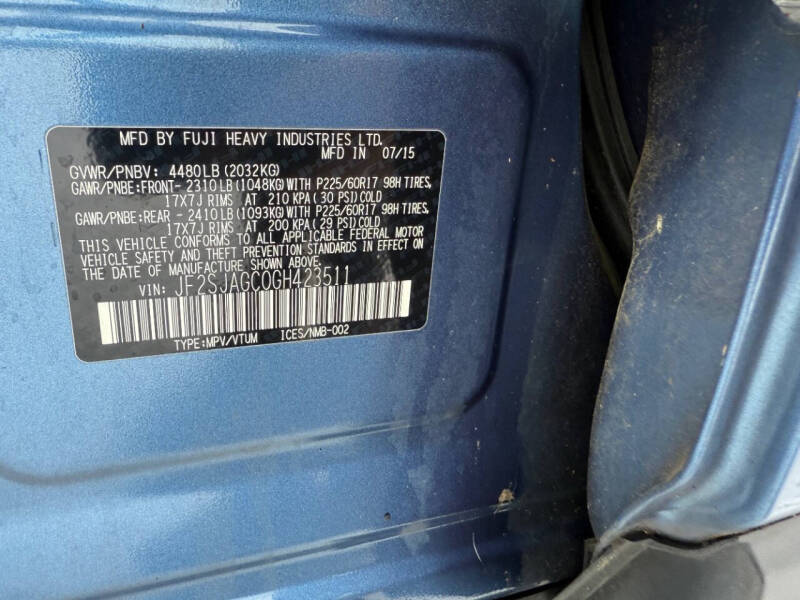 2016 Subaru Forester 2.5i Premium