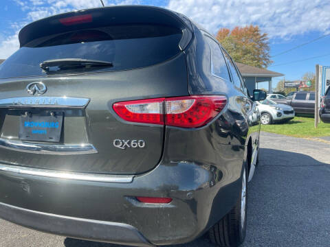 2014 Infiniti QX60 for sale at Brownsburg Imports LLC in Indianapolis IN