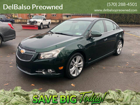 2014 Chevrolet Cruze for sale at DelBalso Preowned in Kingston PA
