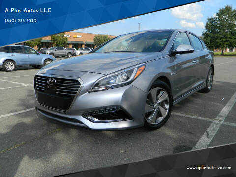 2016 Hyundai Sonata Hybrid for sale at A Plus Autos LLC in Fredericksburg VA