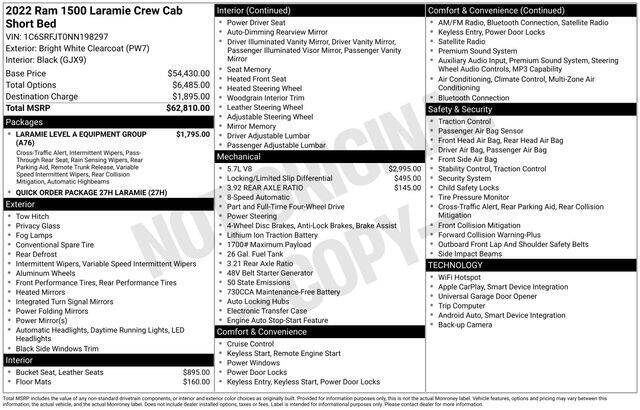 2022 RAM 1500 Laramie