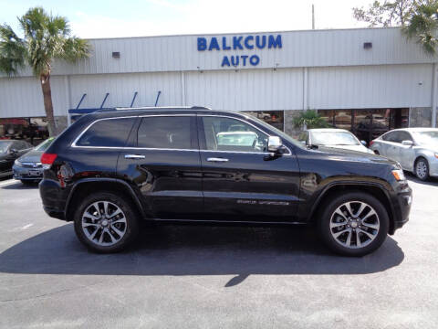2018 Jeep Grand Cherokee for sale at BALKCUM AUTO INC in Wilmington NC