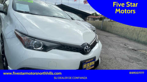 2017 Toyota Corolla iM