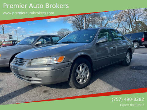 1998 Toyota Camry for sale at Premier Auto Brokers in Virginia Beach VA