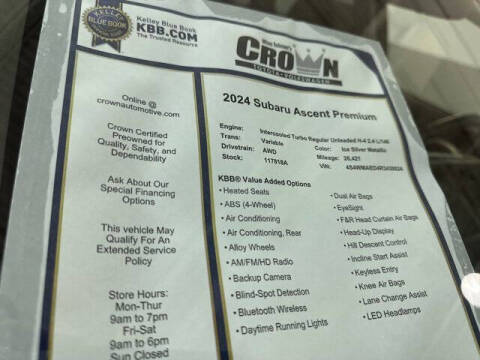 2024 Subaru Ascent Premium 7-Passenger