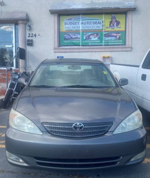 2003 Toyota Camry for sale at Budget Auto Deal and More Services Inc in Worcester MA
