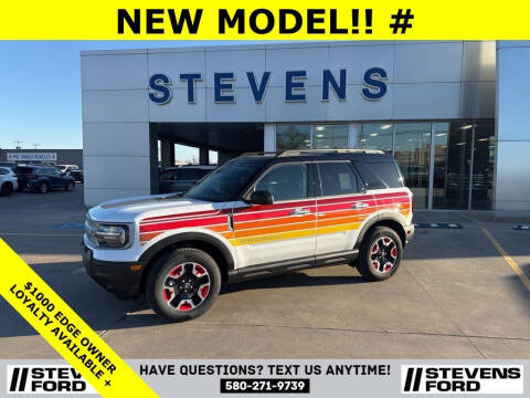 2025 Ford Bronco Sport for sale at STEVENS FORD in Enid OK
