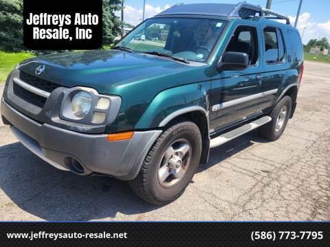 2002 Nissan Xterra for sale at Jeffreys Auto Resale, Inc in Clinton Township MI