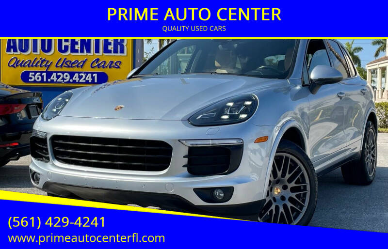 2017 Porsche Cayenne for sale at PRIME AUTO CENTER in Palm Springs FL