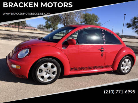 2003 Volkswagen New Beetle for sale at BRACKEN MOTORS in San Antonio TX