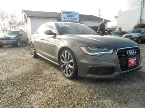 2012 Audi A6 for sale at Mountain Auto in Jackson CA