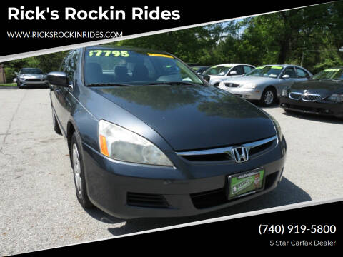2007 Honda Accord for sale at Rick's Rockin Rides in Reynoldsburg OH
