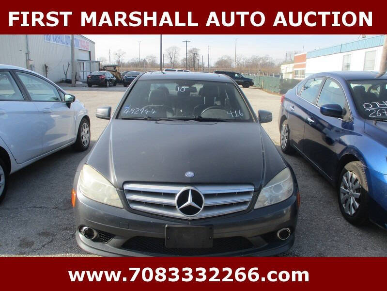 2010 Mercedes-Benz C-Class for sale at First Marshall Auto Auction in Harvey IL