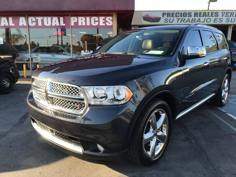 2013 Dodge Durango for sale at Sanmiguel Motors in South Gate CA