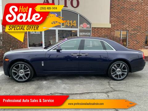 2016 Rolls-Royce Ghost for sale at Professional Auto Sales & Service in Fort Wayne IN