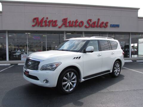 2013 Infiniti QX56 for sale at Mira Auto Sales in Dayton OH