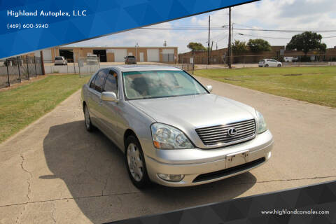 2003 Lexus LS 430 for sale at Highland Autoplex, LLC in Dallas TX