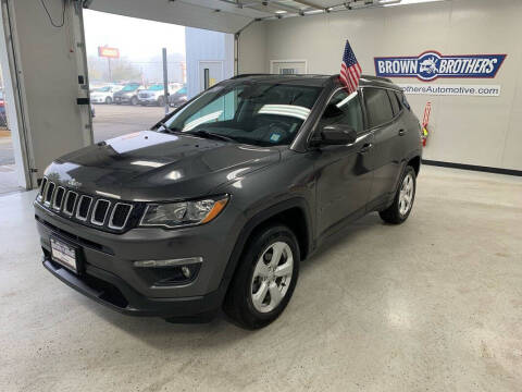 2020 Jeep Compass for sale at Brown Brothers Automotive Sales And Service LLC in Hudson Falls NY